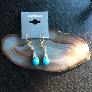 Express blinged Out dangle earrings